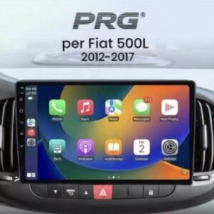 AUTORADIO ANDROID 9” POLLICI PER FIAT 500L DAL 2011 AL 2022(ANCHE RESTYLING 2018>)