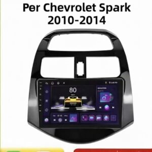 Autoradio Android per Chevrolet Spark 2010-2014 con 2GB RAM 64GB ROM CarPlay Android Auto e Bluetooth