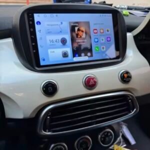 Autoradio Android 9" CarPlay Wireless Android Auto GPS per Fiat 500X 2014–2023 Octa-core 4GB di RAM e 64 di ROM