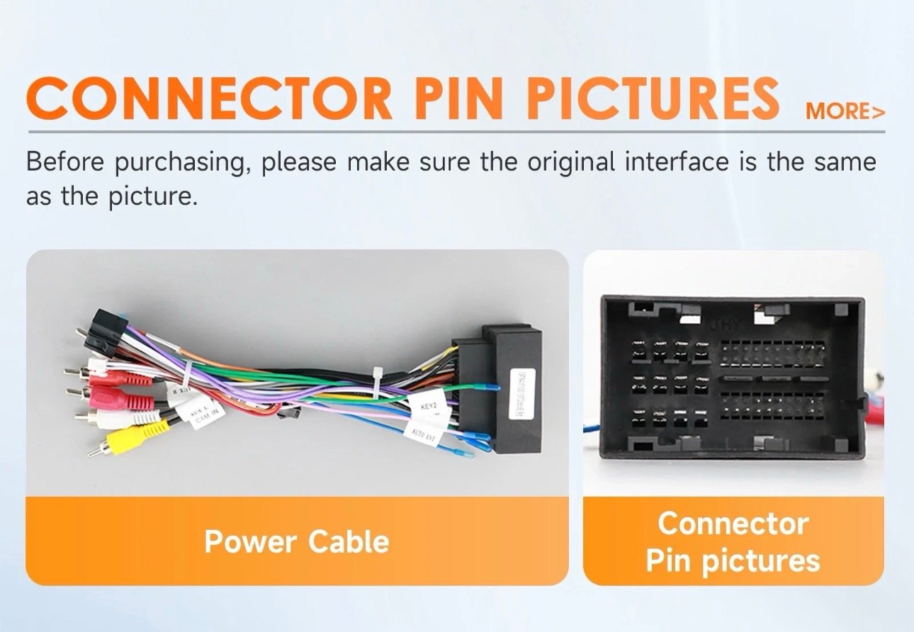 Autoradio Android 9" CarPlay Wireless Android Auto GPS per Fiat 500X 2014–2023 Octa-core 4GB di RAM e 64 di ROM - immagine 8